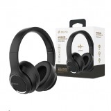 Devia Wireless Bluetooth sztereó fejhallgató beépített mikrofonnal - Devia Kintone Series Wireless Headphones V2 - fekete (ST379512)