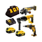 Dewalt akkus gépszett DCK304P2-QW 18V 2 x 5,0 Ah, Kartondobozban (DCK304P2-QW)