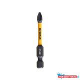 DEWALT Bithegy, csavarhúzó, 57mm, 2db, PH2 FLRQ