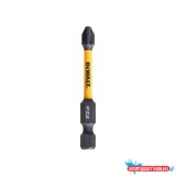 DEWALT Bithegy, csavarhúzó, 57mm, 2db, PZ2 FLRQ