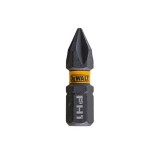 DEWALT Bithegy, csavarhúzó, PH1, 25mm, FLEXTORQ, 5db