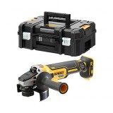 DeWALT DCG405NT-XJ hordozható csiszoló Forgólapos csiszoló 9000 RPM Fekete, Sárga