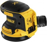 DeWALT DCW210NT-XJ hordozható csiszoló Excentercsiszoló 12000 RPM Fekete, Sárga