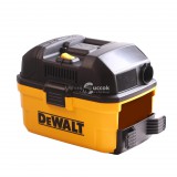 DeWalt DXV15T Toolbox száraz-nedves porszívó, 15 literes, 1100W, 12 KPa szívóteljesítmény, 4,85m tápkábel
