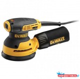 DEWALT Excentercsiszoló, 125mm, 280W, szabályozható
