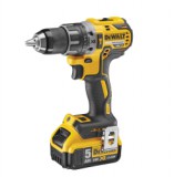 Dewalt fúrócsavarozó 18V 5Ah XR Li-Ion (DCD791P2-QW)
