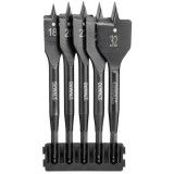 DEWALT Hegytartó, lapos fafúrók Extreme, 5db, 18-32mm