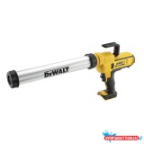 DEWALT Kinyomópisztoly, 18V XR, 600ml, akkumulátor és töltő nélkül