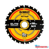 DEWALT Körfűrészlap, Elite CSB, 190x30 mm, 24 fog
