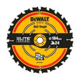 DEWALT Körfűrészlap, Extreme, 184x16 mm, 24 fog