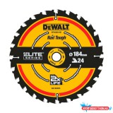 DEWALT Körfűrészlap, Extreme, 184x16 mm, 24 fog