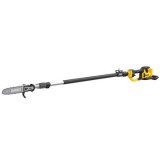 DEWALT Magassági ágvágó, 54V XR FLEXVOLT, 3,5m teleszkóp, 20cm vezető, akku nélkül