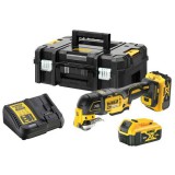 Dewalt Multifunkciós oszcillálógép, akkus 18V 2x5 Ah Li-Ion (DCS356P2-QW)