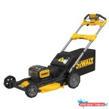 DEWALT Önjáró fűnyíró, 2×18V XR, 53cm, akkumulátor és töltő nélkül