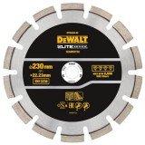 DEWALT Vágótárcsa, Elite Diamond, 230 mm, aszfalt