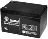 DIAMEC 12V 12Ah 12V, 12Ah, zselés, ólom akkumulátor, gondozásmentes, 151x99x100.5mm, 3.5kg.