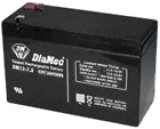 DIAMEC 12V, 7Ah, zselés, ólom  akkumulátor, gondozásmentes, 151x99x65mm, 2.13kg.