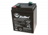 DIAMEC AGM akkumulátor, 6 V, 4,5 Ah, zárt, gondozásmentes