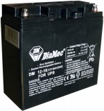 Diamec DM12-18 12V 18Ah zselés ólom akkumulátor gondozásmentes