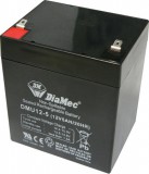 Diamec DMU12-5 12V 5Ah zselés ólom akkumulátor gondozásmentes