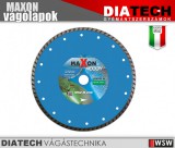 Diatech MAXON HOBBY turbó vágótárcsa - 125x22,2x7 mm - tartozék