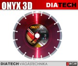 Diatech ONYX 3D szegmenses vágótárcsa - 125 mm