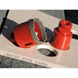 Diatech piros gyémántfúró 86mm M14 sarokcsiszolóhoz - PGYCSF86