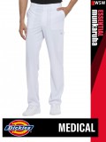 Dickies Medical EDS ESSENTIALS WHITE férfi egészségügyi stretch derekas nadrág - munkaruha
