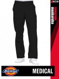 Dickies Medical EDS SIGNATURE BLACK férfi egészségügyi derekas nadrág - munkaruha