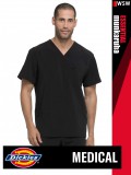 Dickies Medical EDS SIGNATURE BLACK férfi egészségügyi stretch tunika felső - munkaruha