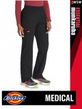 Dickies Medical EDS SIGNATURE BLACK női egészségügyi derekas nadrág - munkaruha