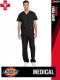 Dickies Medical PROMO SCRUB BLACK unisex egészségügyi munkanadrág és felső szett - munkaruha