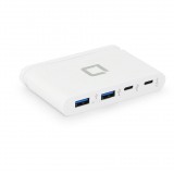 Dicota D31731 USB-C HUB (2+2 port) Fehér (D31731)