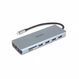 DICOTA D32065 hálózati csatlakozó USB 3.2 Gen 1 (3.1 Gen 1) Type-C Ezüst