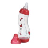 Difrax Anti-colic S-cumisüveg 250 ml - I love you