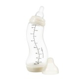 Difrax Anti-colic S-cumisüveg 250 ml - krém színű