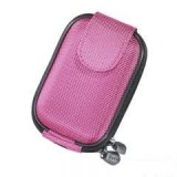 DigiETUI Top T1 digitális fényképezőgép tok, cordura, rózsaszín