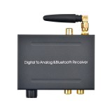 Digitál analóg DAC audió átalkitó adapter beépitett bluetooth vevő 192Khz