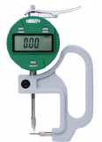 Digitális csőfal vastagságmérő, horonymérő funkcióval 0-10/0.01 mm - Insize 2873-10