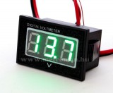 Digitális feszültségmérő, vízálló, 3-30 Volt DC, Mlogic DC277G