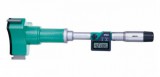 Digitális hárompontos furat mikrométer 200-225/0.001 mm - Insize 3127-225