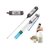 Digitális Konyhai Hőmérő Hús- és Borhőmérséklet Mérő Tűvel