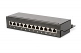 Digitus 12-port Patch Panel 1U Black DN-91612SD-EA