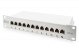 Digitus 12-port Patch Panel 1U Grey DN-91612S-EA-G