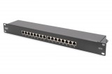 Digitus 16-port Patch Panel 1U Black DN-91616S-B