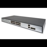 Digitus 16 portos Fast Ethernet PoE Switch (DN-95342) (DN-95342) - Ethernet Switch