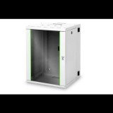 Digitus 16U 19" fali rackszekrény 600x600mm szürke (DN-19 16-U-3) (DN-19 16-U-3)