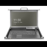 Digitus 17HD LCD KVM CONSOLE 8PORT HDMI GERMAN MGD TFT483 KVM TOUCH HD (DS-72220-6GE)