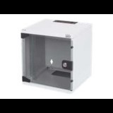 DIGITUS 19" 6U 330x312x300 fekete fali rack szekrény (DN-10-06U-B)