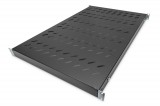 Digitus 1U fixed shelf for 1000mm depth racks 44x482x700mm adjust. 700-900mm depth Black DN-97649